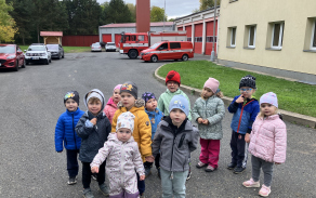 Návštěva hasičské stanice