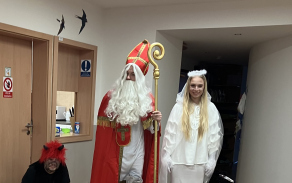 Mikuláš, čert a anděl 