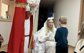 Mikuláš, čert a anděl 