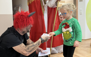 Mikuláš, čert a anděl 