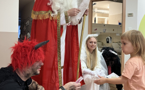 Mikuláš, čert a anděl 